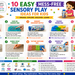 10 Easy Mess-Free Sensory Play Ideas for Kids