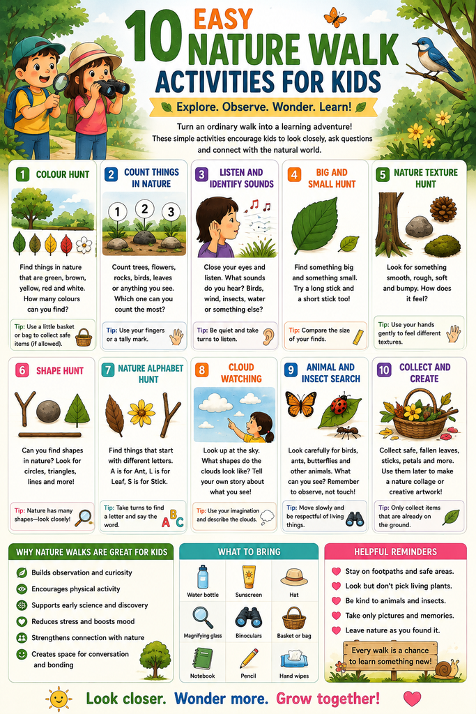 10 Fun Outdoor Scavenger Hunt Ideas for Kids