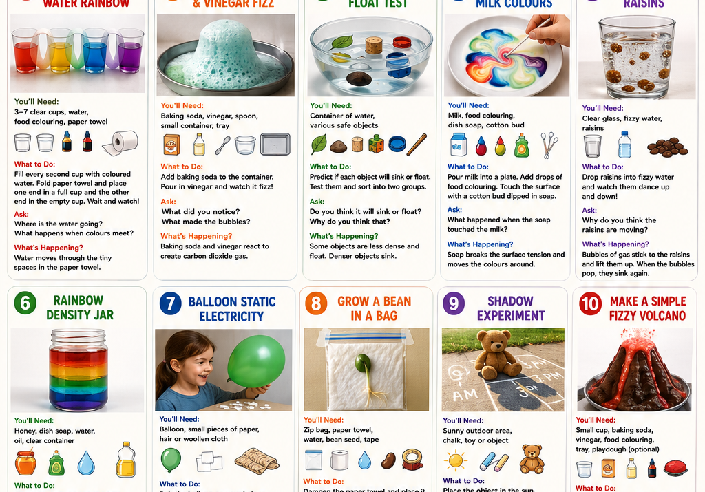 Easy Science Experiments for Kids