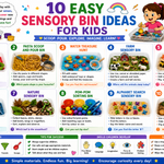 10 Easy Sensory Bin Ideas for Kids