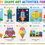 Easy Shape Art Activities for Kids – 10 Creative Ideas