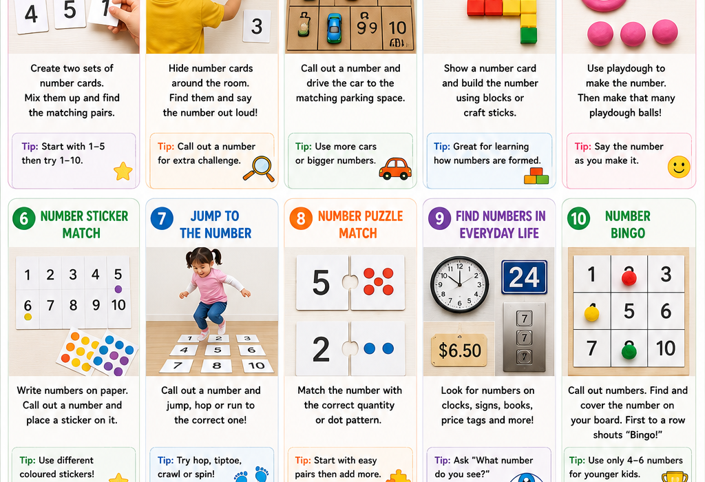 10 Fun Number Recognition Activities for Kids