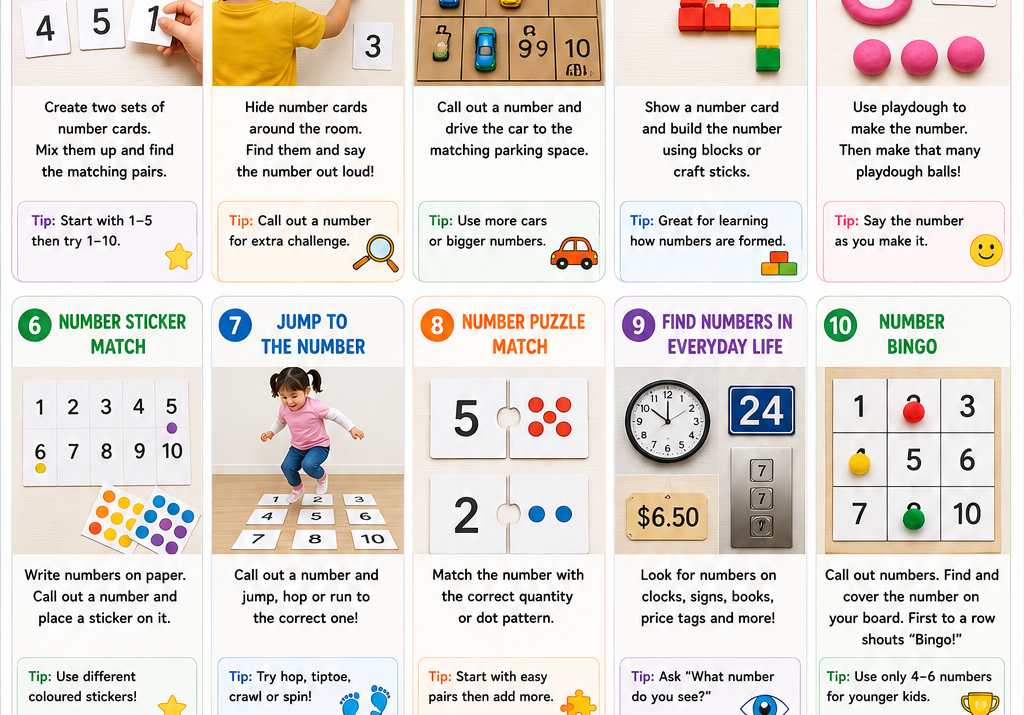 Fun Number Recognition Activities for Kids