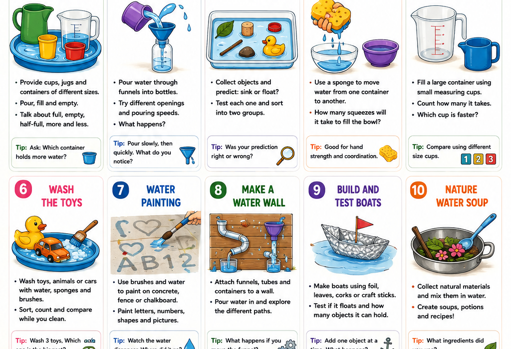 10 Fun Outdoor Water Play Activities for Kids