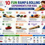 10 Fun Ramp & Rolling Experiments for Kids
