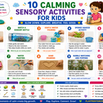 10 Calming Sensory Activities for Kids