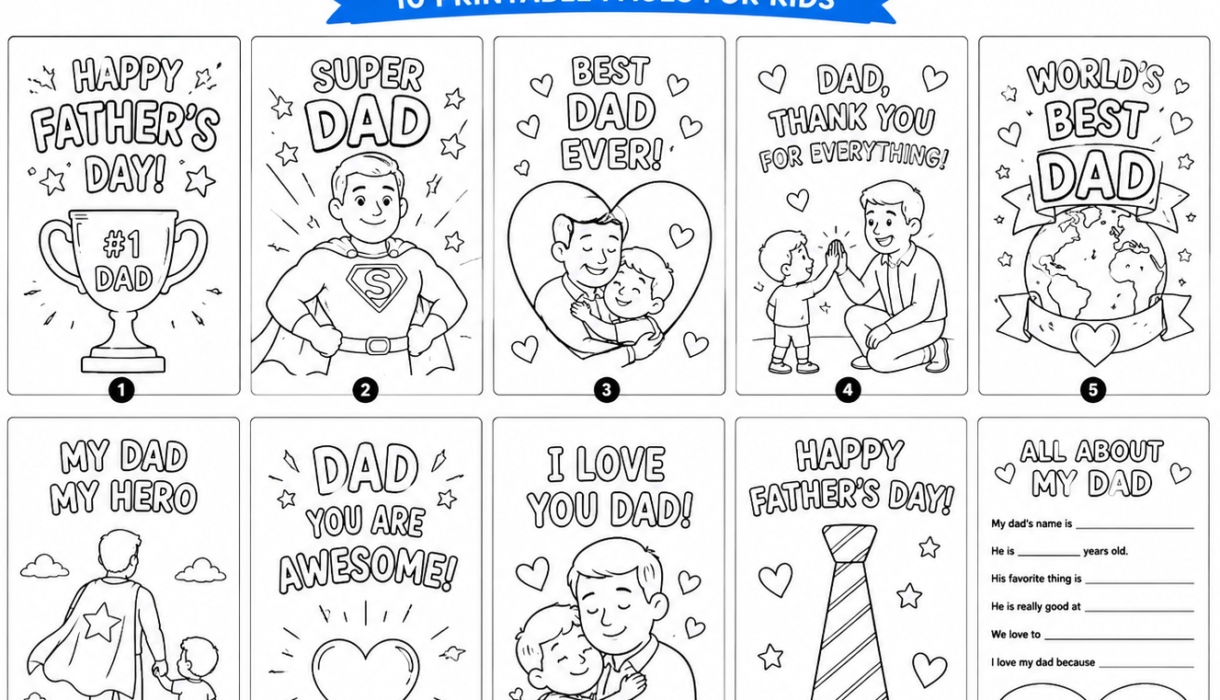 Fathers Day printout